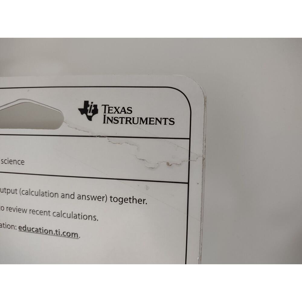 NEW Texas Instruments TI-30X IIS Fundamental Scientific Calculator Math Science* - Picture 5 of 5